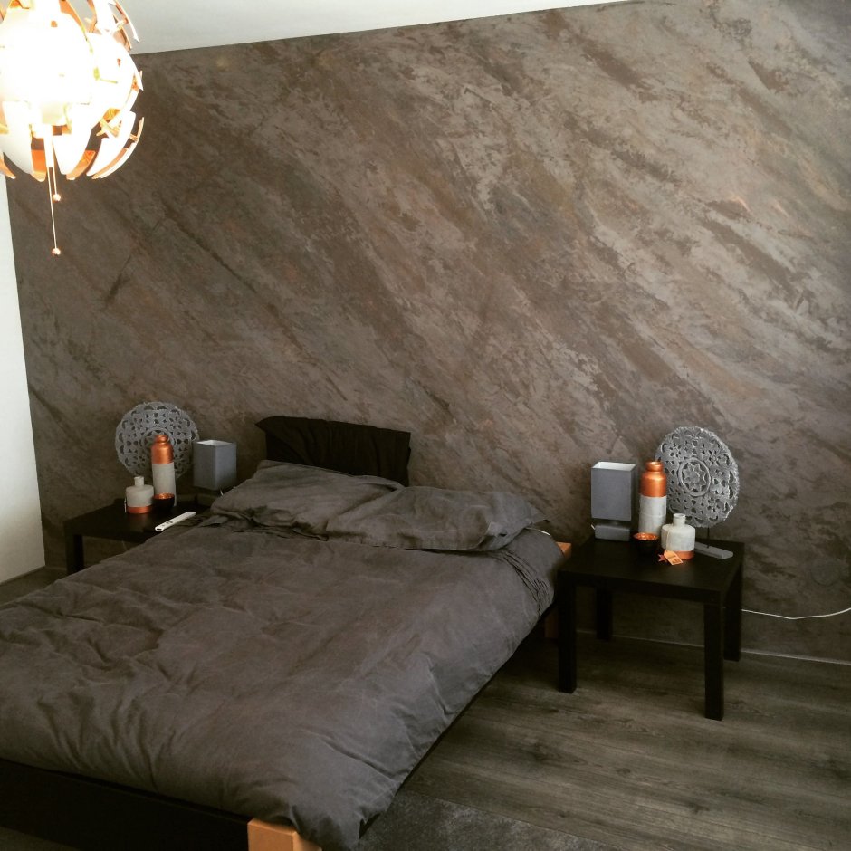 Глиняная штукатурка в интерьере