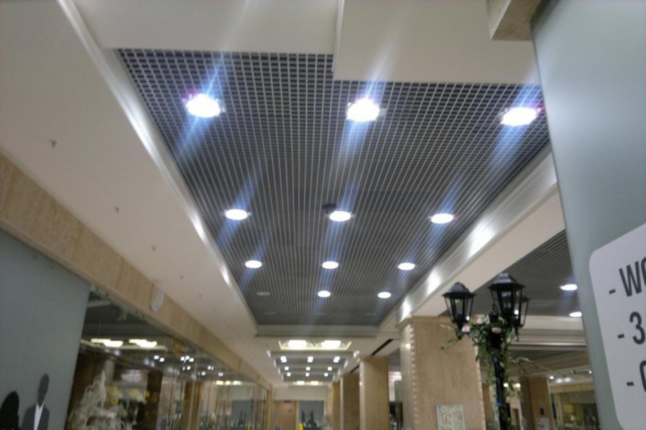 Грильято 50х50 металлик