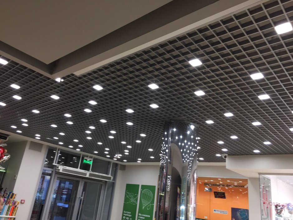 Светильник светодиодный Грильято Домино (сво) 50вт ip20 3000лм (6 шт.)