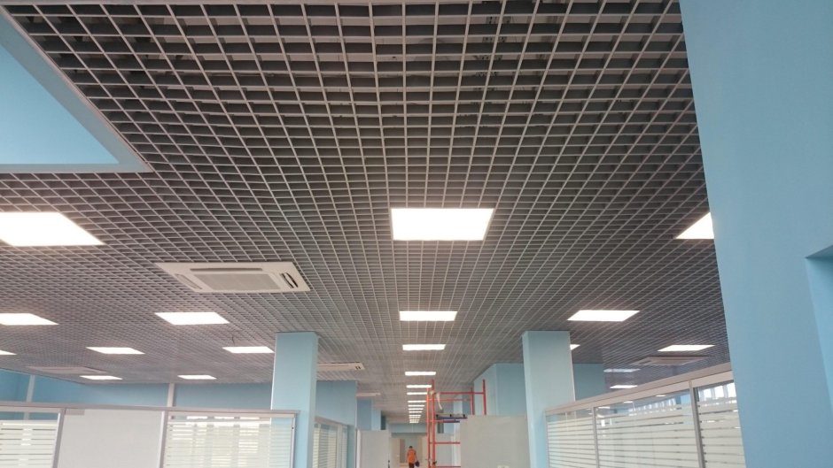Потолок Грильято 588х588