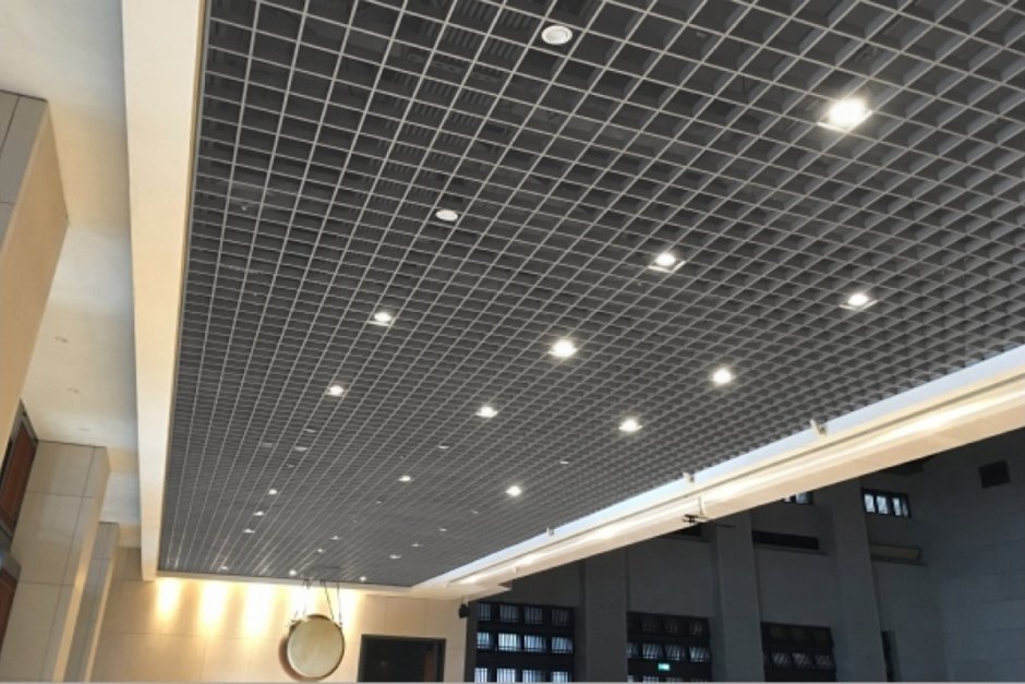 Грильято Цесал 100х100 графит 7024