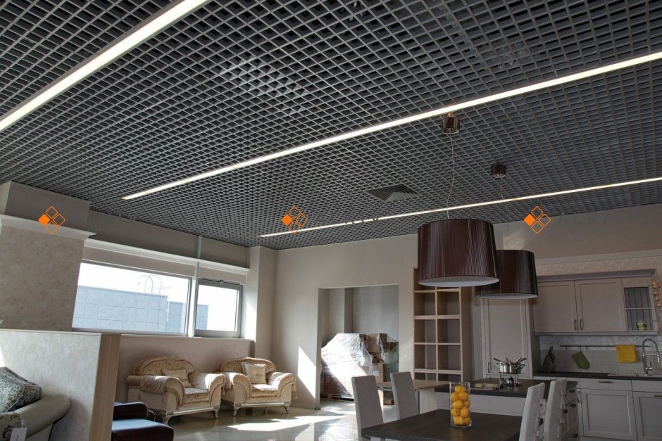 Грильято Албес черный 100*100