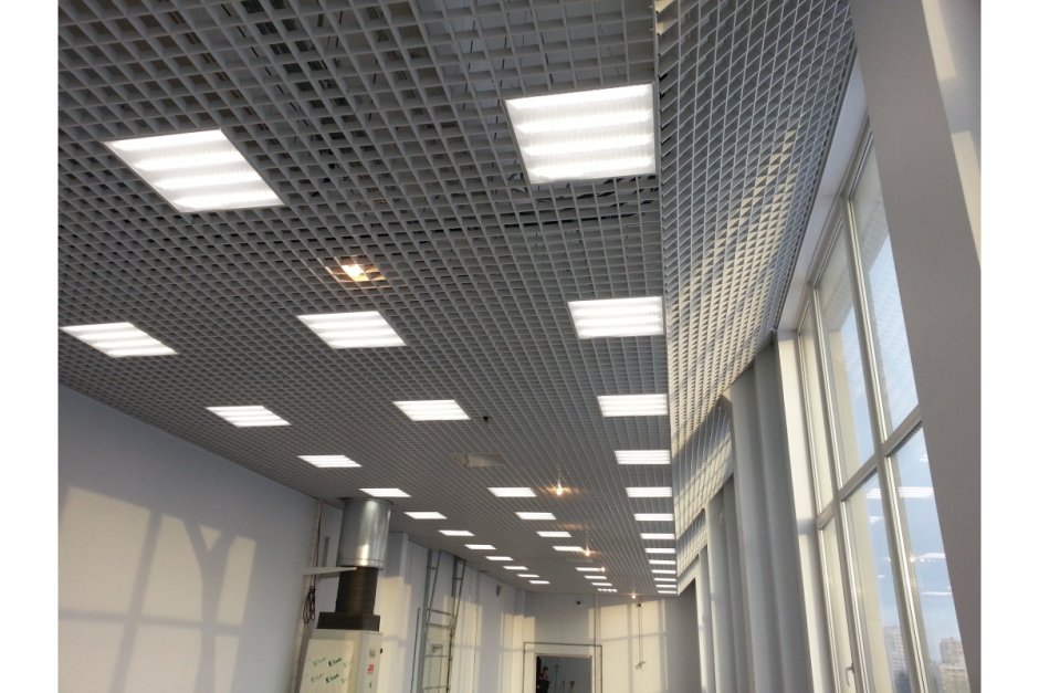 Светильник Грильято led Avrora 588x588 32вт