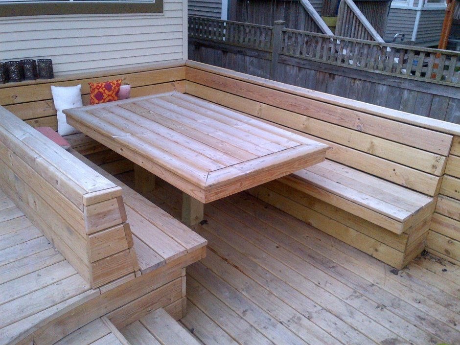 Лавка на веранду