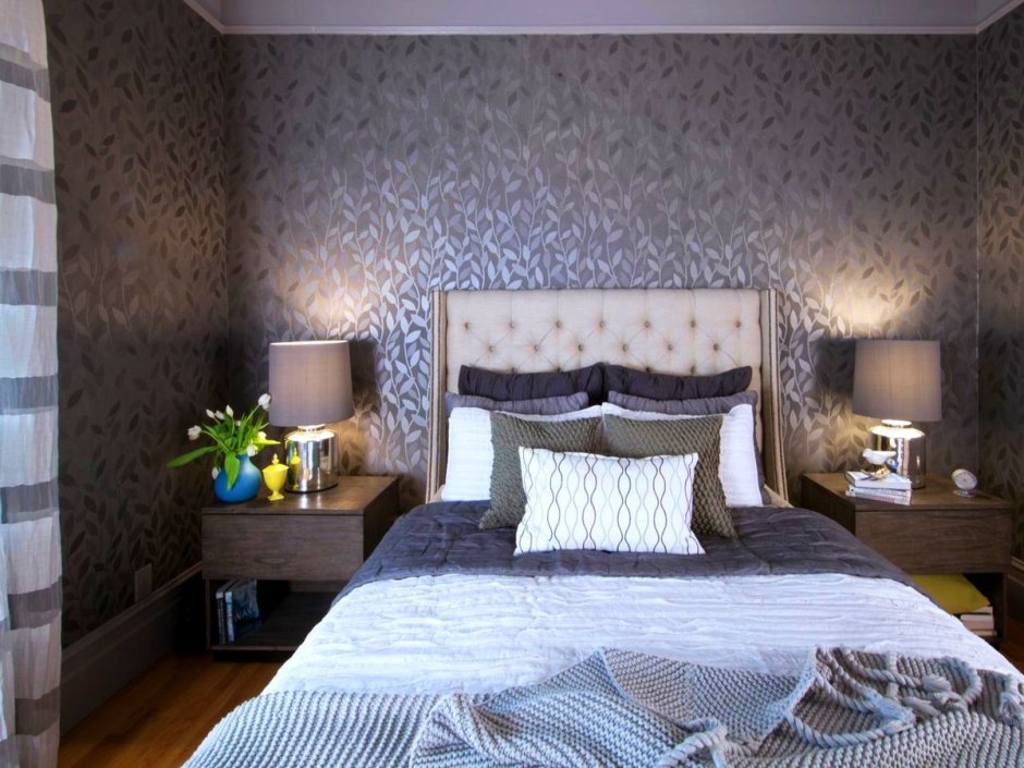 Обои для спальни