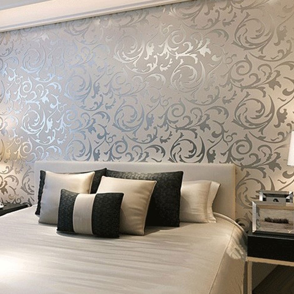 Обои на стену в спальню
