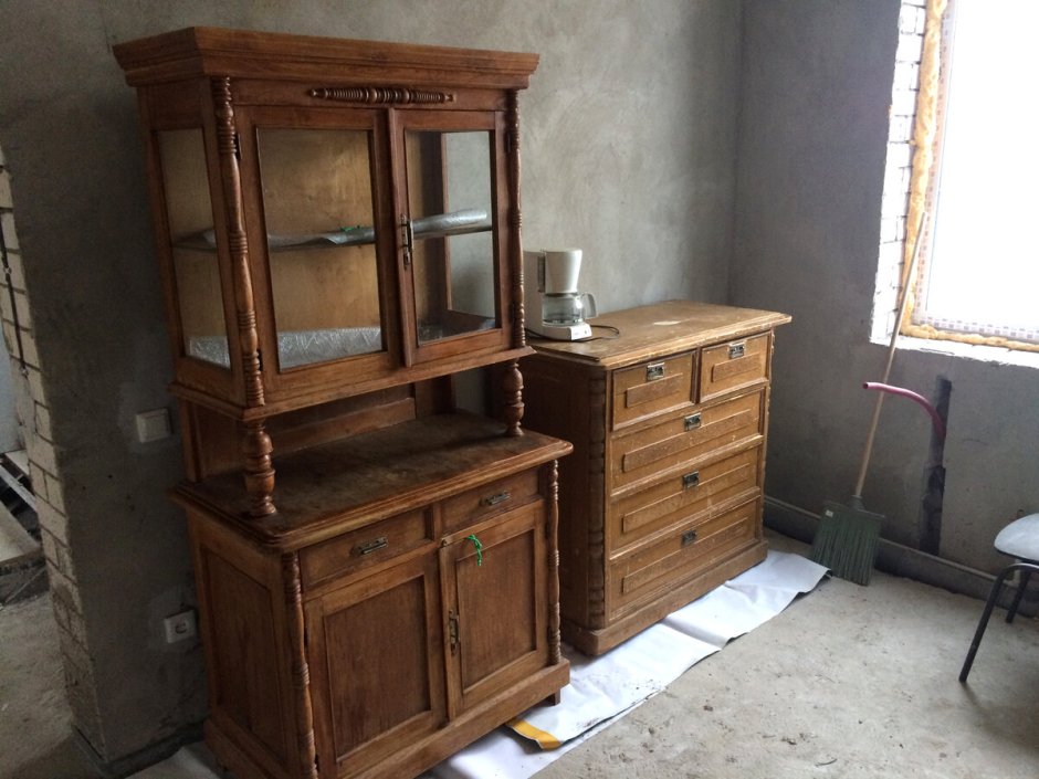 Винтажный комод сервант