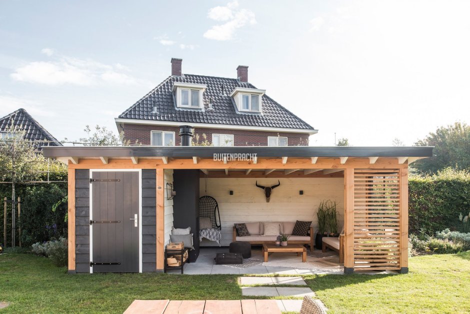 Беседка с подвалом