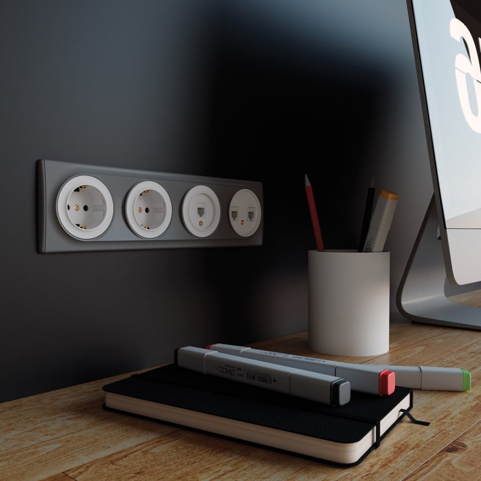 Розетки и выключатели