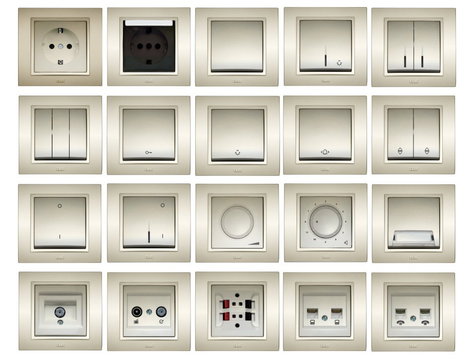 Розетки фабрика Гусев