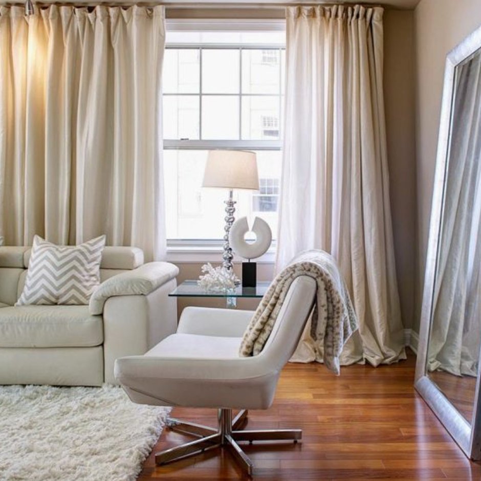 Красивые занавески для зала