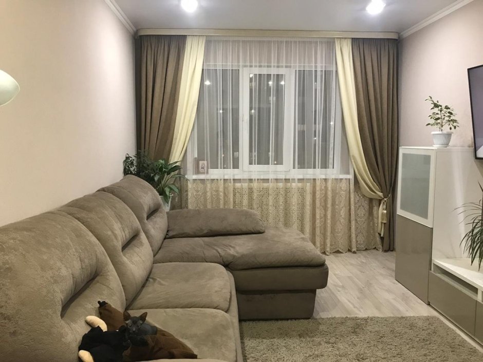 Шторы в маленькую гостиную