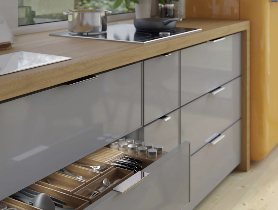 Ручка Hexi l 3500 мм алюминий