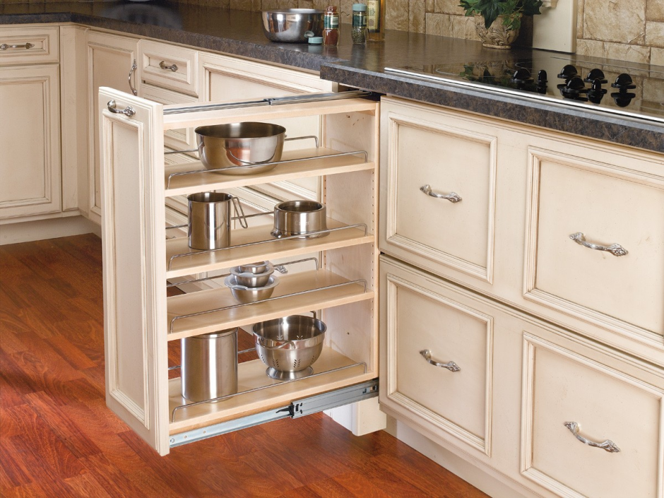 Удобные шкафы для кухни