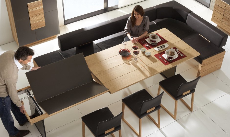 Обеденная группа 140х80 Hugo-m черный и 4 стула alan (Black)