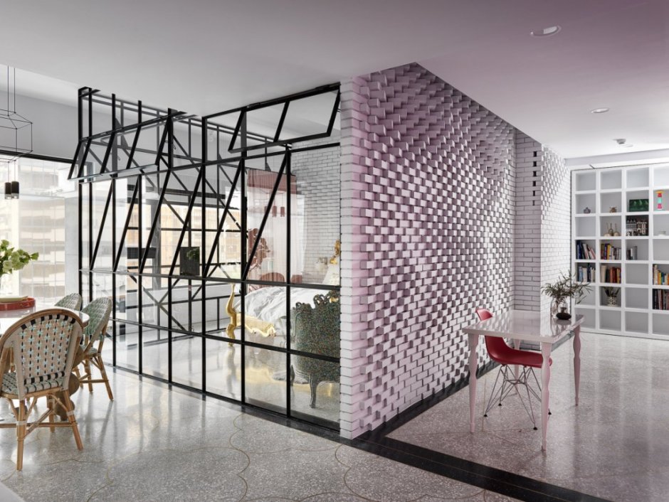 Перегородка для зонирования соты