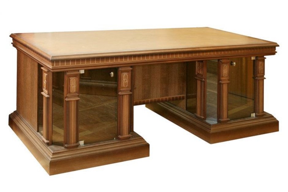 Угловой компьютерный стол в стиле Прованс