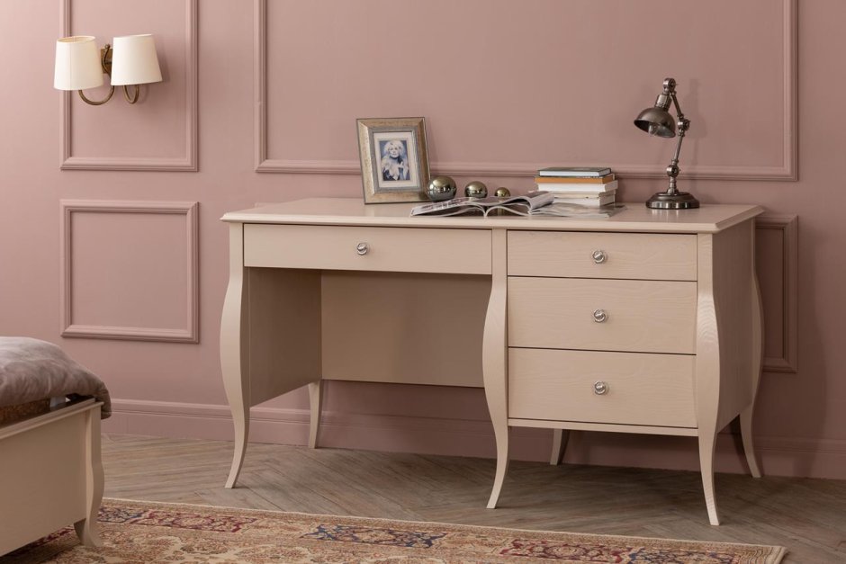 Письменный стол для двоих белый