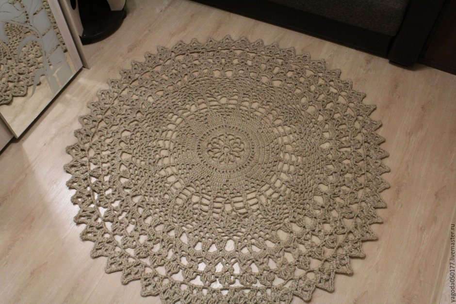 Ковер из джута