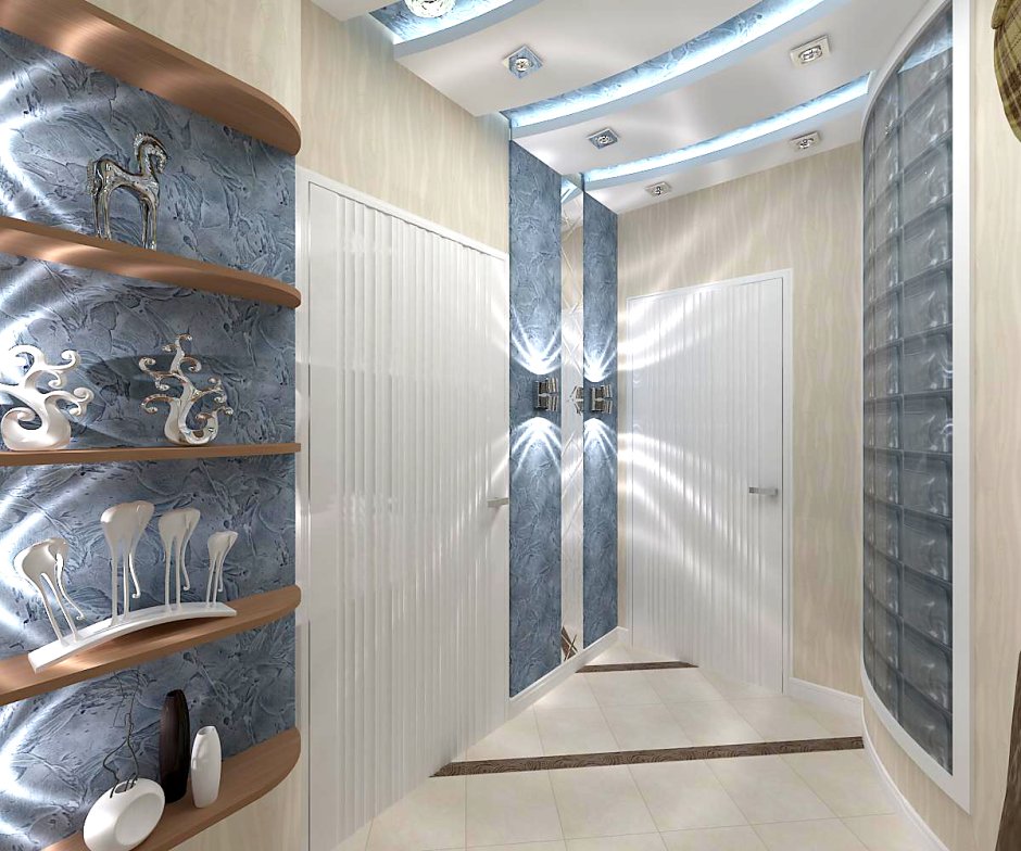 Стеновые панели для коридора