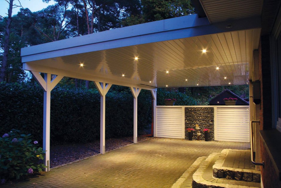 Свет под навесом для авто