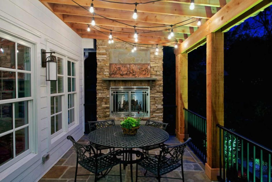 Светильники на веранду