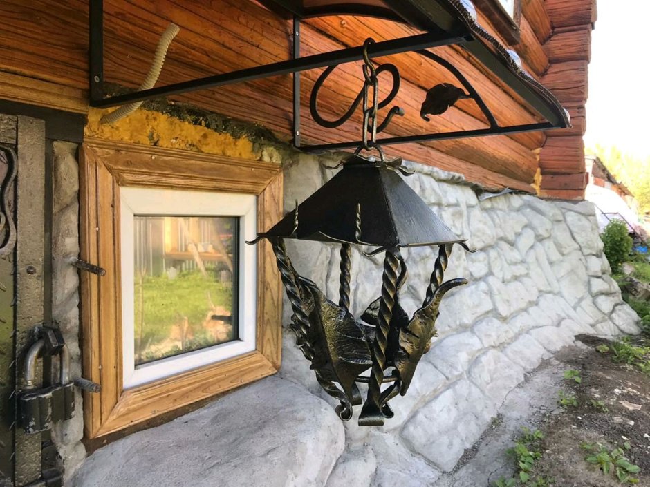 Освещение на веранде