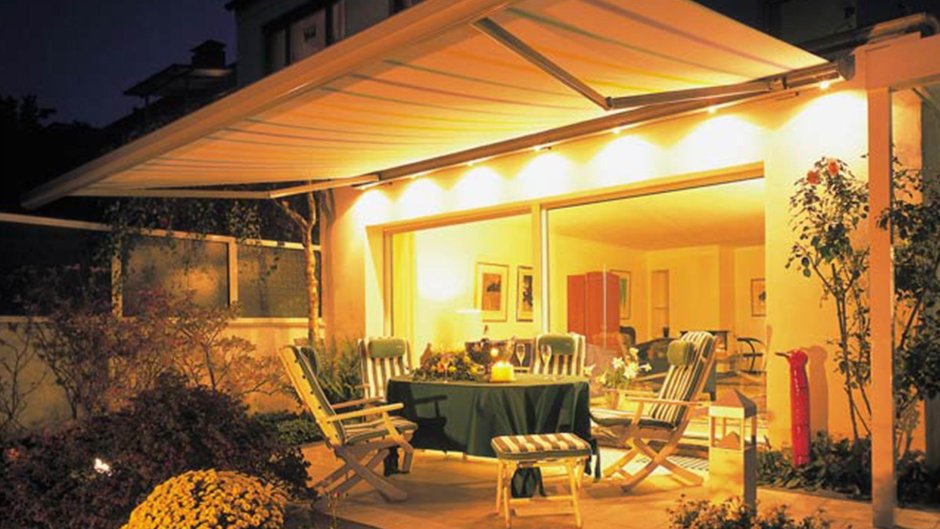 Пергола патио с мангалом