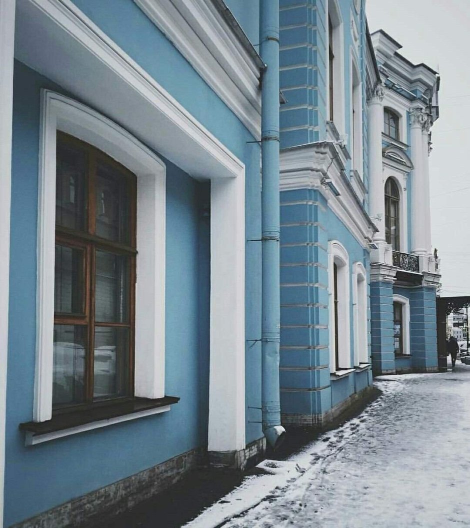 Эстетика голубого цвета