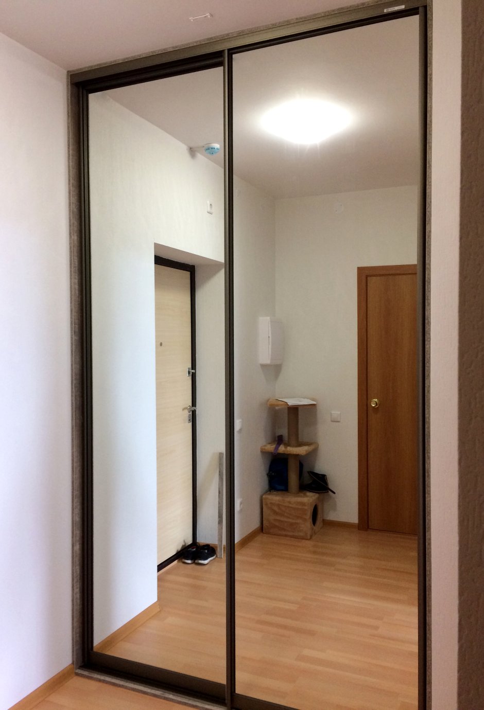 Раздвижная дверь внутрь стены