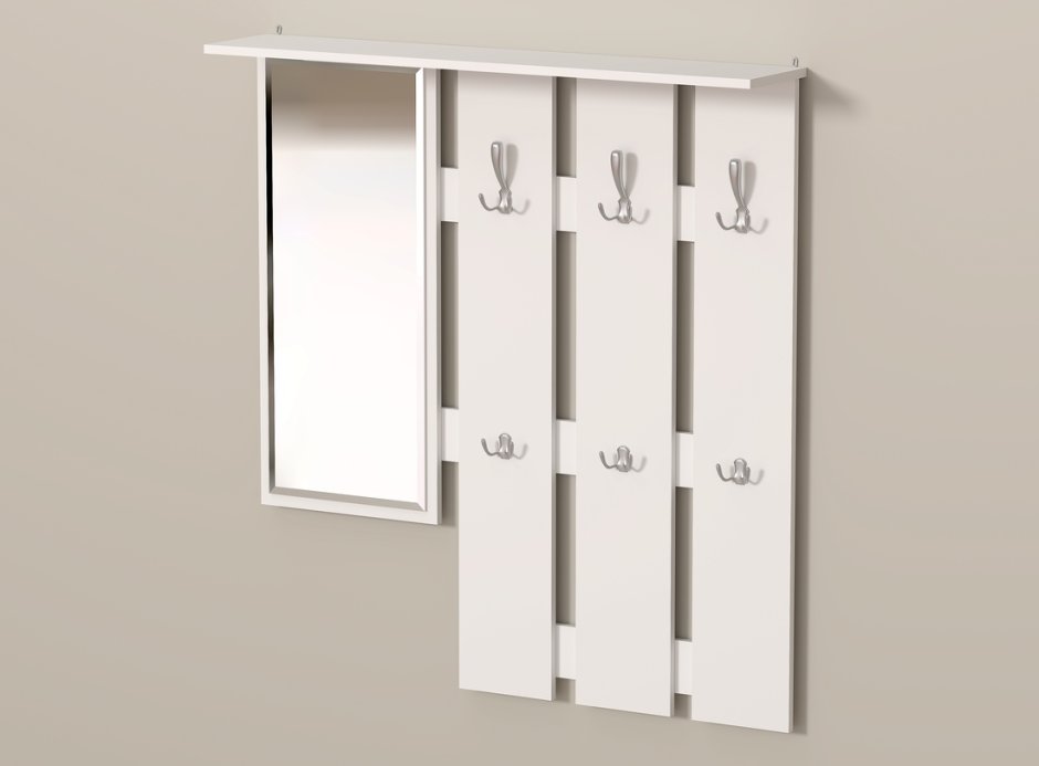 Вешалка "модуль" с зеркалом ГАЙВАМЕБЕЛЬ