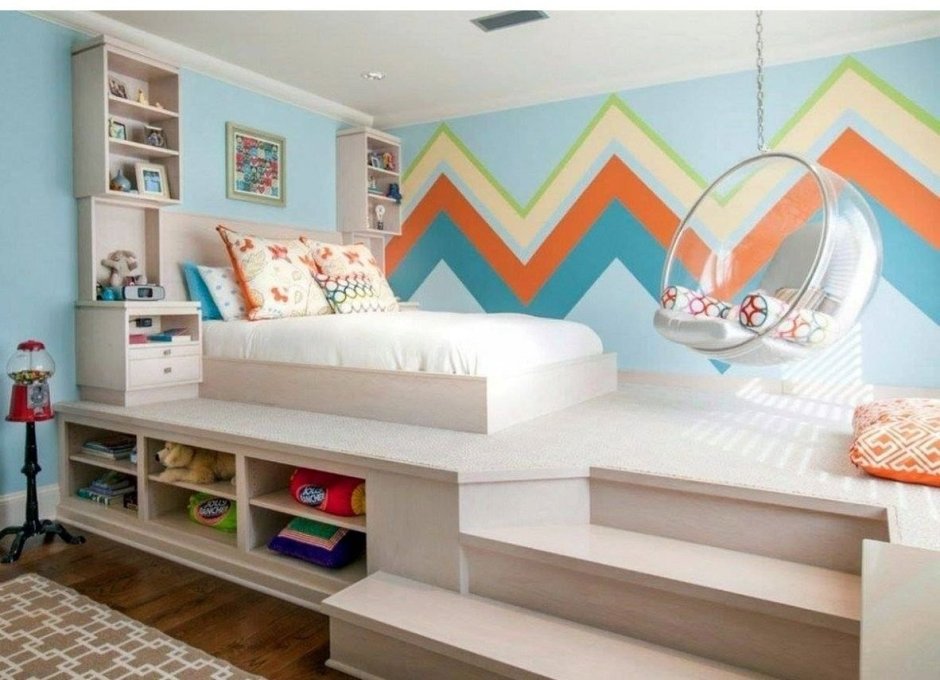 Подиум в детской комнате