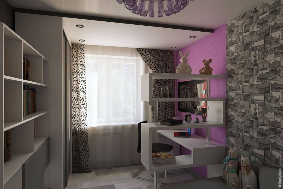 Визуализация комнаты подростка