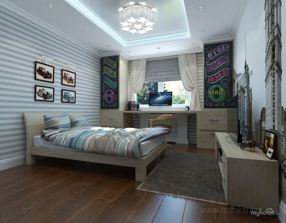 Планировка детской комнаты