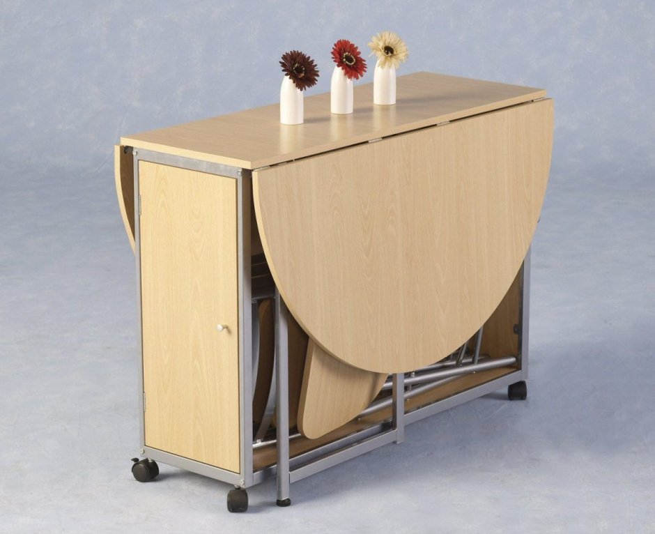 Кухонный шкаф на колесиках