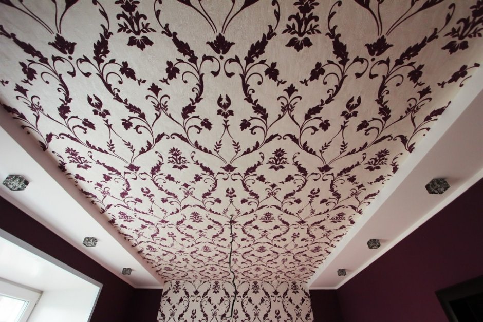 Тканевый натяжной потолок
