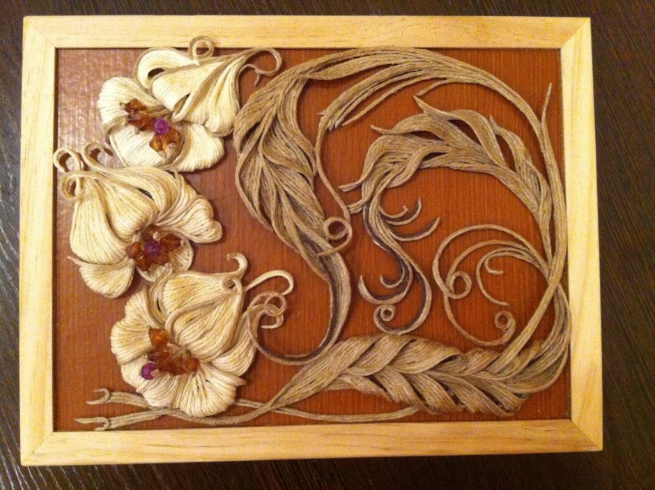 Джут в декоре интерьере