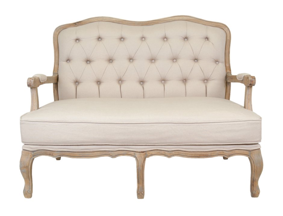 Диван с резьбой по дереву