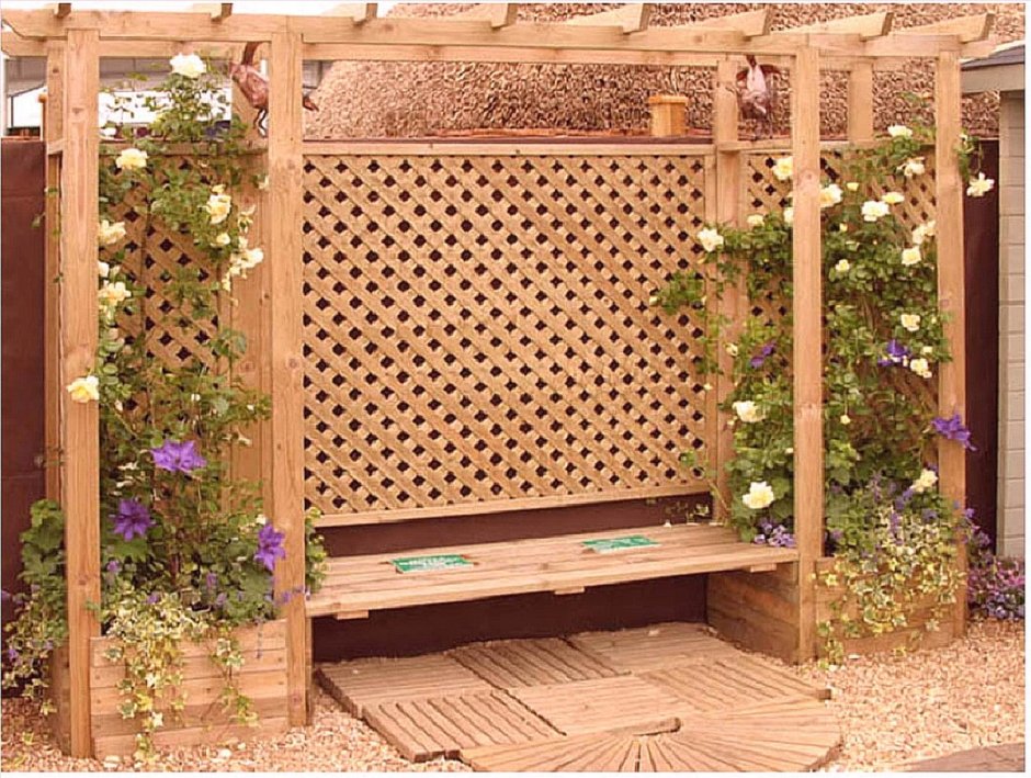 Пергола шпалера Камчатская