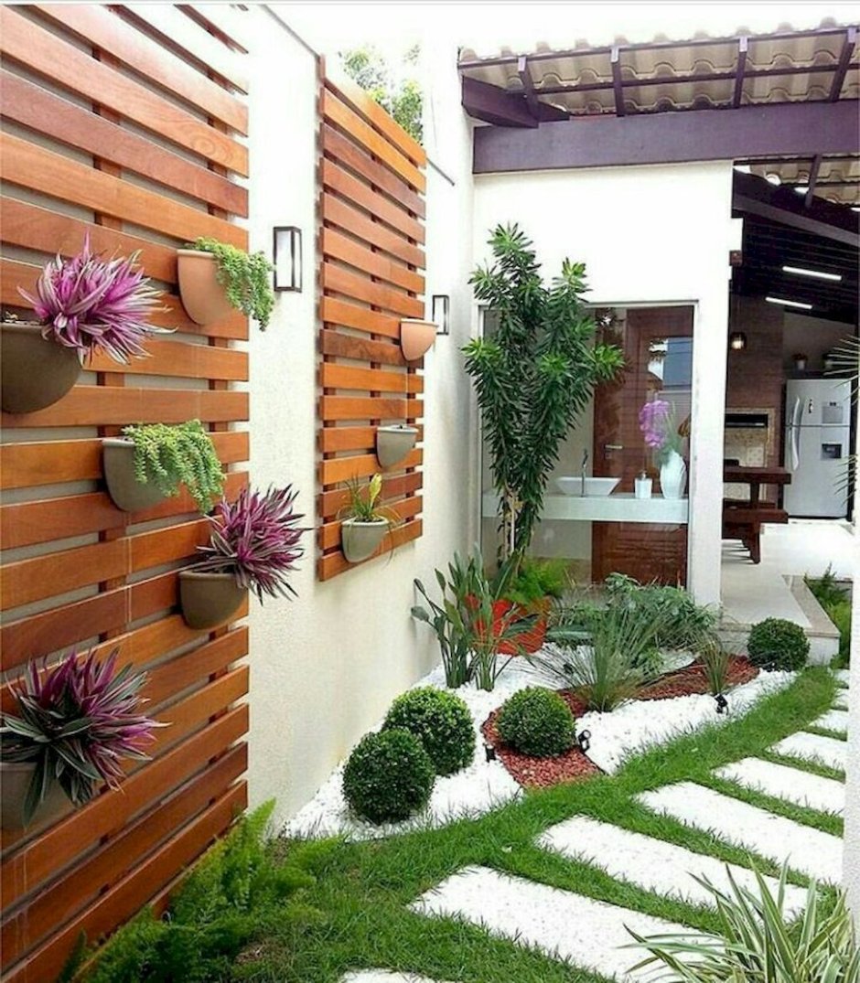 Оформление дачного участка