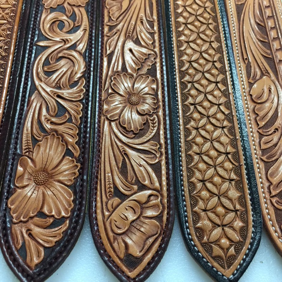 Художественная резьба по кожи