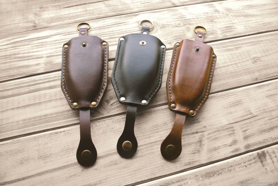Ключница из кожи