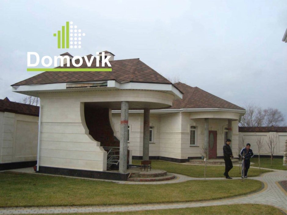 Дагестанский камень дом одноэтажный с гаражом