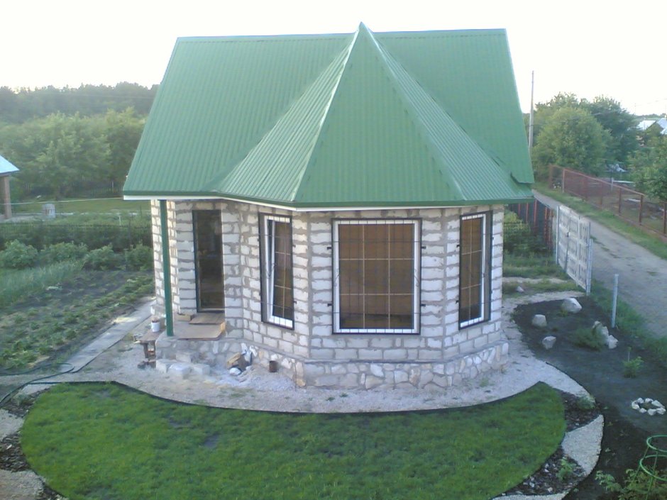 Домики из ракушечника