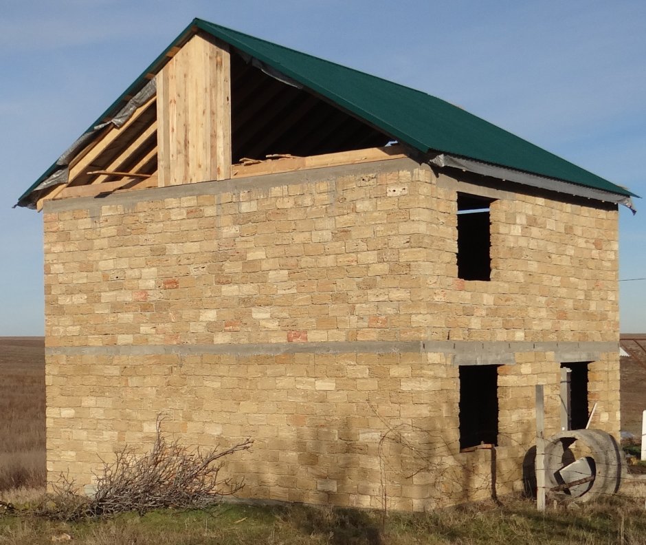 Дом из ракушняка