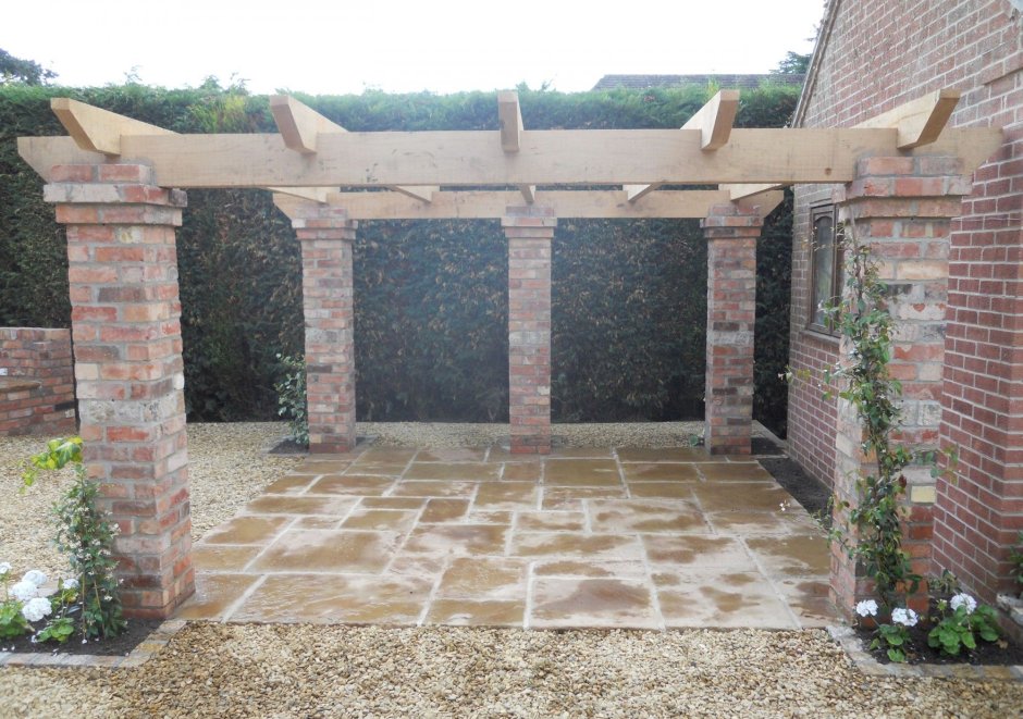 Пристрой к деревянному дому из пеноблоков 2х2