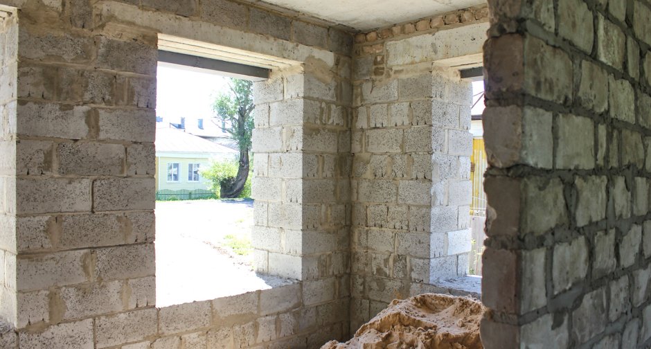 Дом из ракушняка одноэтажный