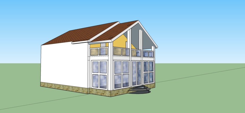 Терраса из кирпича