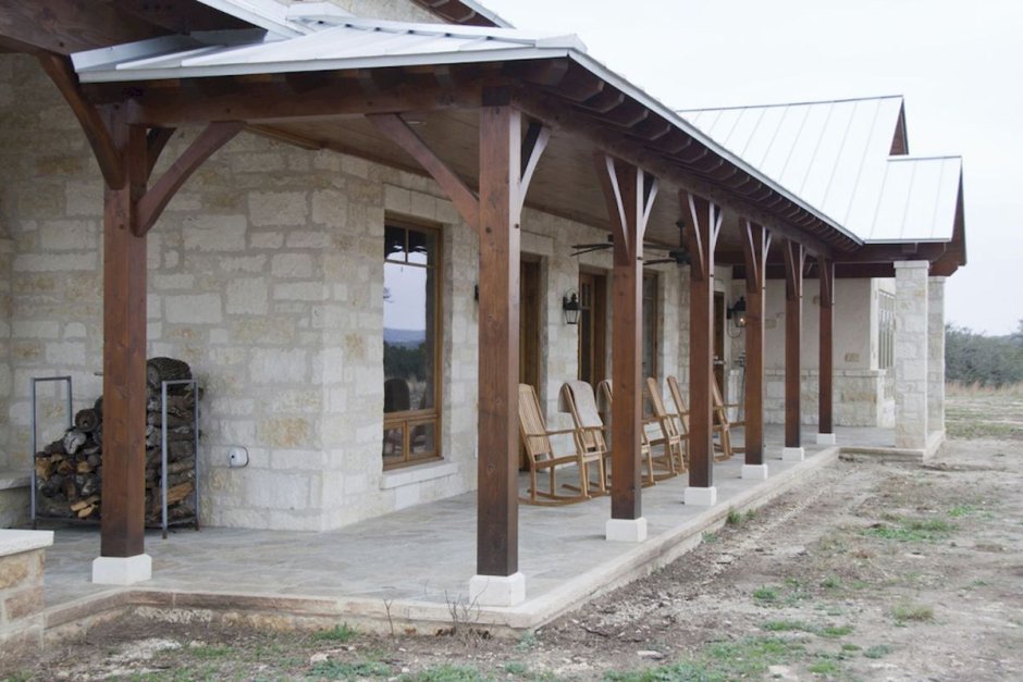 Полукруглая веранда