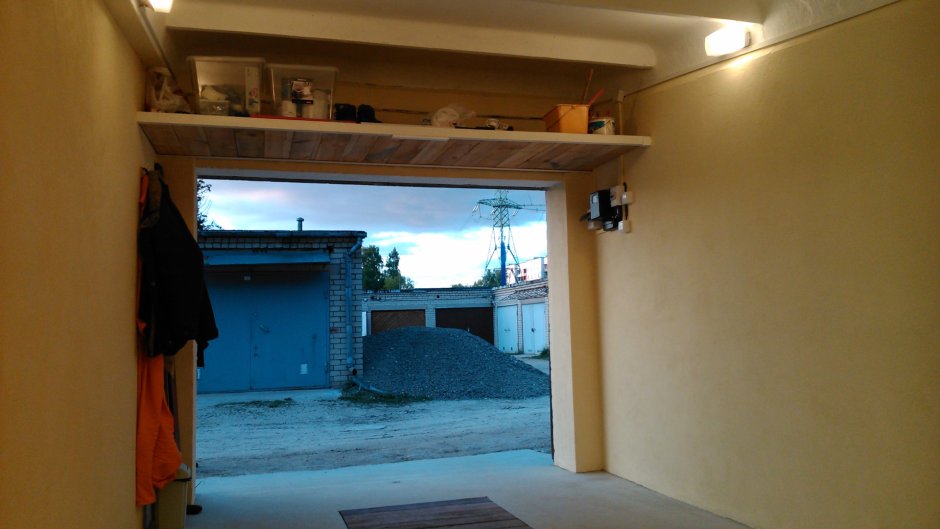 Антресоль в гараже